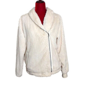 ZELLA Plush Pile Zip Jacket Size Medium